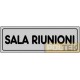 ETICHETTA ADESIVA "SALA RIUNIONI" cm 15x5