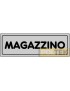ETICHETTA ADESIVA "MAGAZZINO" cm 15x5