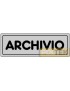 ETICHETTA ADESIVA "ARCHIVIO" cm 15x5