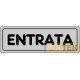 ETICHETTA ADESIVA "ENTRATA" cm 15x5