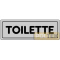 ETICHETTA ADESIVA "TOILETTE" cm 15x5