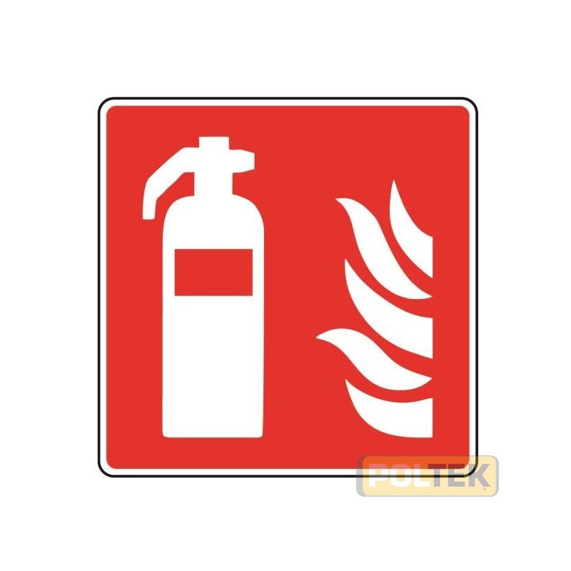 ETICHETTA ADESIVA PLEXIGLASS ANT. ESTINTORE