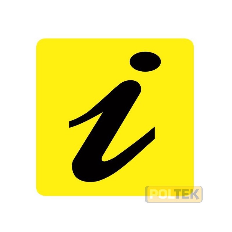 ETICHETTA ADESIVA PLEXIGLASS INFORMAZIONI