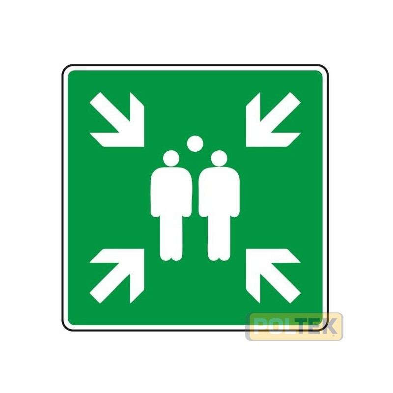 ETICHETTA ADESIVA PLEXIGLASS SECUR PUNTO RACCOLTA