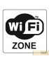 ETICHETTA ADESIVA PLEXIGLASS SECUR WI-FI ZONE