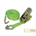 FASCE DI ANCORAGGIO TENDITORE E GANCI mm 25x5000