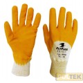 GUANTO POLTEK GIALLO NBR CON DORSO AREATO tg. 9