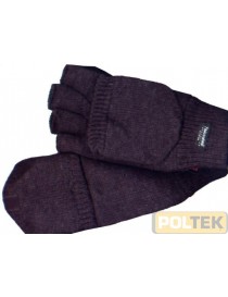 GUANTO THINSULATE GRIGIO DITA RIMOVIBILI