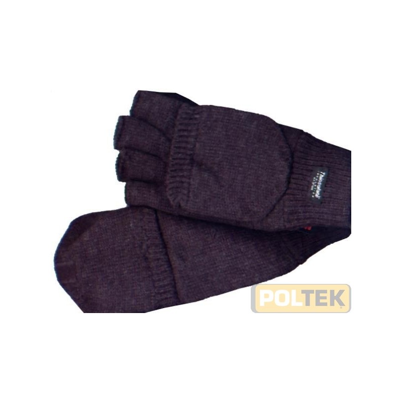 GUANTO THINSULATE GRIGIO DITA RIMOVIBILI