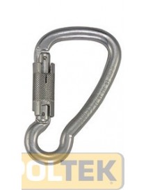 MOSCHETTONE IN LEGA LEGGERA CON BLOCCO AUTOMATICO