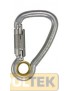 MOSCHETTONE IN LEGA CON BLOCCO E CHIUSURA TWIST LOCK