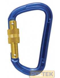 MOSCHETTONE IN ALLUMINIO BLOCCO VITE 23KN