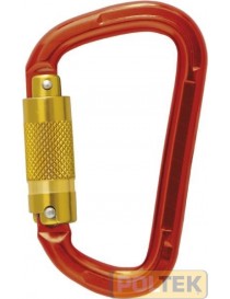 MOSCHETTONE IN ALLUMINIO AUTOBLOCCANTE 23KN