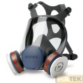MASCHERA PIENO FACCIALE MOLDEX DUE FILTRI EASYLOCK