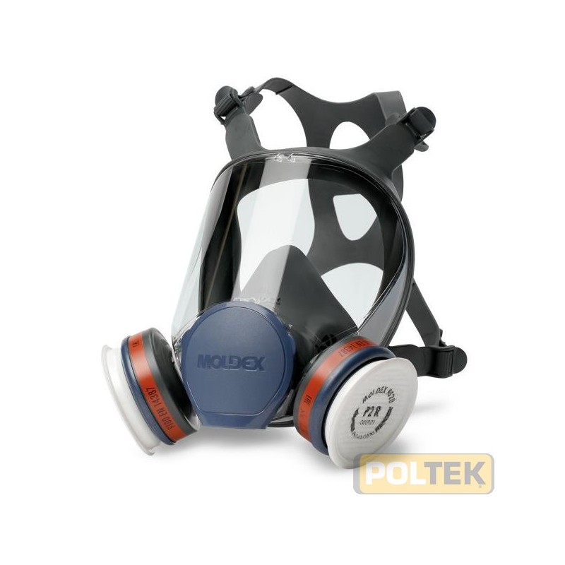 MASCHERA PIENO FACCIALE MOLDEX DUE FILTRI EASYLOCK