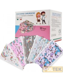 MASCHERINA CHIRURGICA BAMBINO scatola pezzi 50
