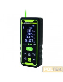 METRICA MISURATORE LASER GREEN 100m