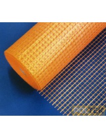 RETE FIBRA DI VETRO X RINF. MALTE 10x10 120g/mq h. 100