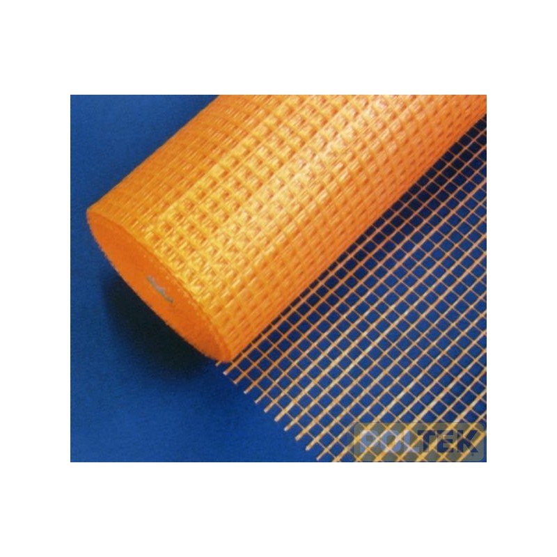 Rete in fibra di vetro, ideale per consolidare intonaci e malte cementizie, al fine di evitare fessurazione o scrostamenti.