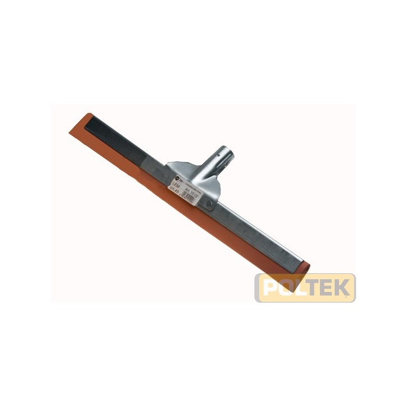 Gomma spugna rossa a 2 labbra, struttura in acciaio zincato con portamanico. Gomma spugna morbida, a doppio labbro, resistente a