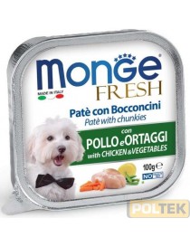 MONGE DOG FRESH gr.100 POLLE VERDURE