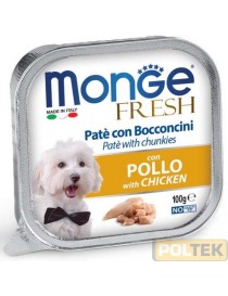 MONGE DOG FRESH gr.100 POLLO