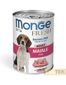 MONGE DOG FRESH gr.400 MAIALE