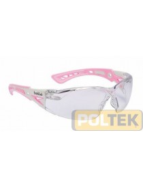 OCCHIALE BOLLE' RUSH+ LENTE INCOLORE STANGHETTA ROSA