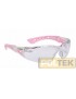 OCCHIALE BOLLE' RUSH+ LENTE INCOLORE STANGHETTA ROSA