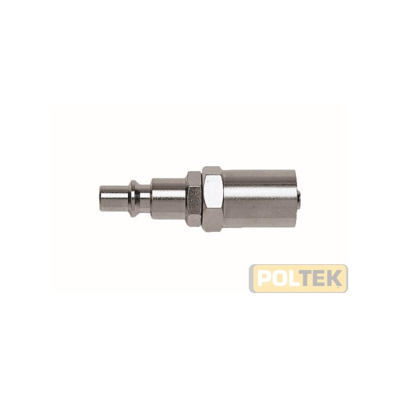 Raccordo per tubo in gomma e poliuretano retinato