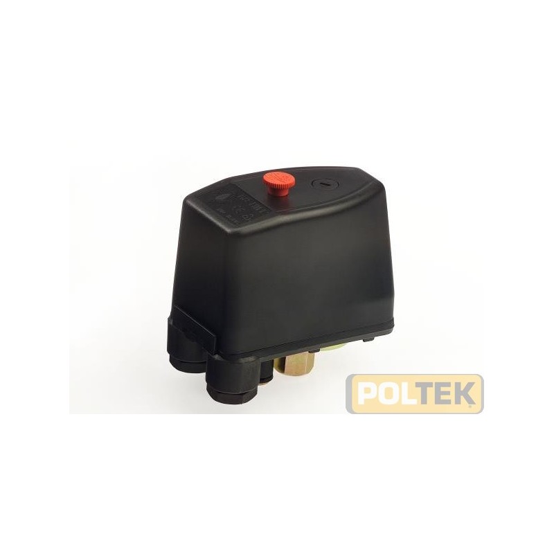 PRESSOSTATO MONOFASE A 4 VIE 1/4" 3-12 bar