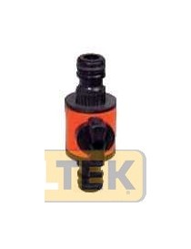 GIUNZIONE A 2 VIE C/RUBINETTO