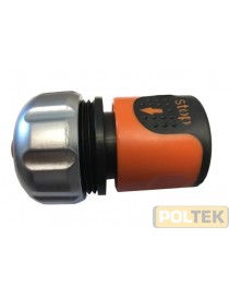 POLTEK RACCORDO RAPIDO CON ACQUASTOP 3/4"