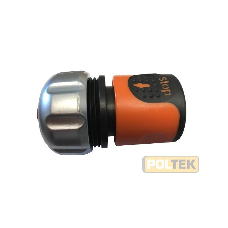 POLTEK RACCORDO RAPIDO CON ACQUASTOP 3/4"