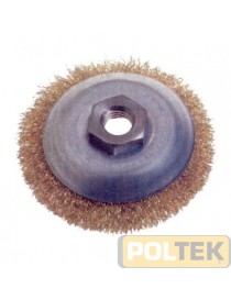 SPAZZOLA ACCIAIO CONICA mm90 14MA