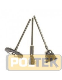 SPAZZOLE MINI IN ASSORTIMENTO gambo mm 3