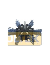 SPAZZOLA A VENTAGLIO NYLON g 150 mm 100