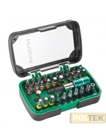 HIKOKI VALIGETTA INSERTI pz. 32 + ADATTATORI