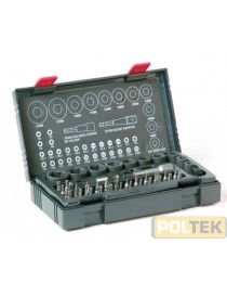 HIKOKI VALIGETTA INSERTI pz. 41 + ADATTATORI