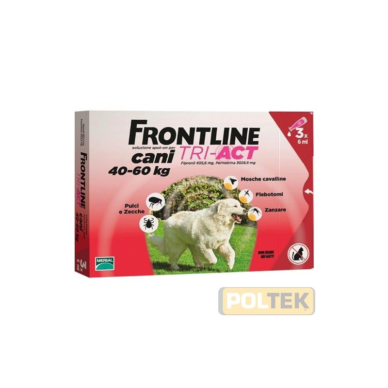 FRONTLINE TRI-ACT SPOT ON 40-60 kg XL 3 pipette
