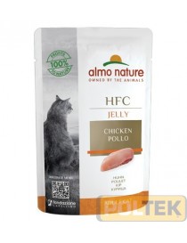 ALMO NATURE GATTO UMIDO JELLY CON POLLO 55 g
