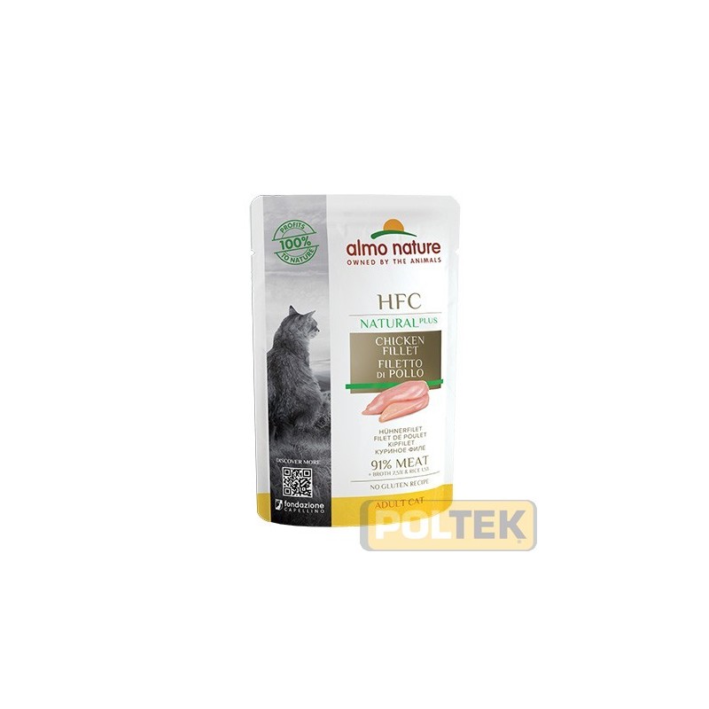 ALMO NATURE NATURAL FILETTO DI POLLO 70 g
