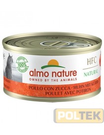 ALMO NATURE NATURAL POLLO CON ZUCCA 70 g