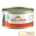 ALMO NATURE NATURAL POLLO CON ZUCCA 70 g
