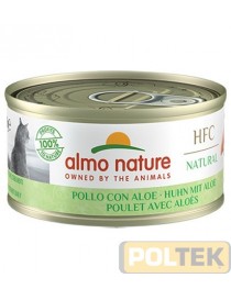 ALMO NATURE NATURAL POLLO CON ALOE 70 g