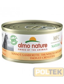 ALMO NATURE NATURAL TONNO E GAMBERETTI 70 g