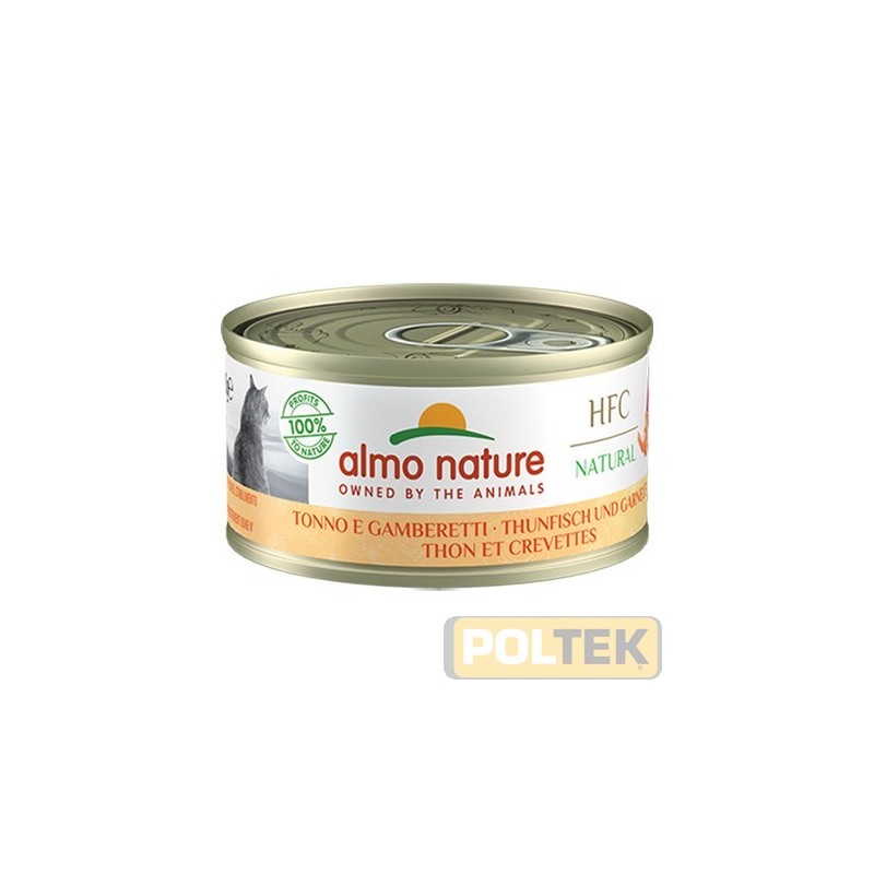 ALMO NATURE NATURAL TONNO E GAMBERETTI 70 g