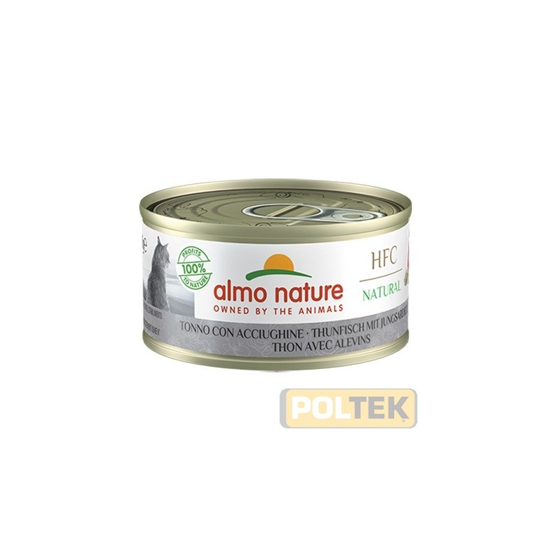 ALMO NATURE NATURAL TONNO CON ACCIUGHINE 70 g
