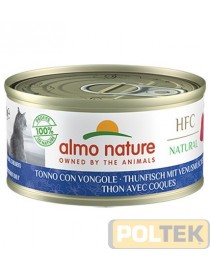 ALMO NATURE NATURAL TONNO CON VONGOLE 70 g