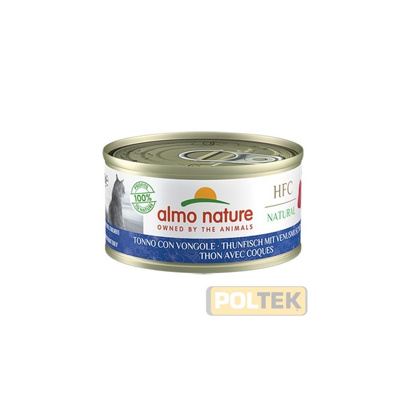 ALMO NATURE NATURAL TONNO CON VONGOLE 70 g